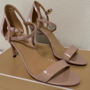 Michael Kors Blush Patent Leather Heels